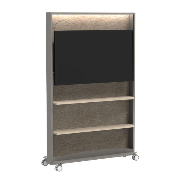 Cloison FRAME – Écran et Étagères