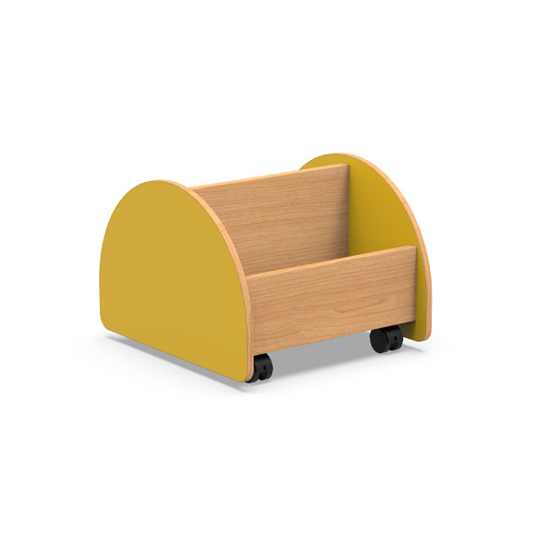 Maison Poupées - Chariot Porte-Livres