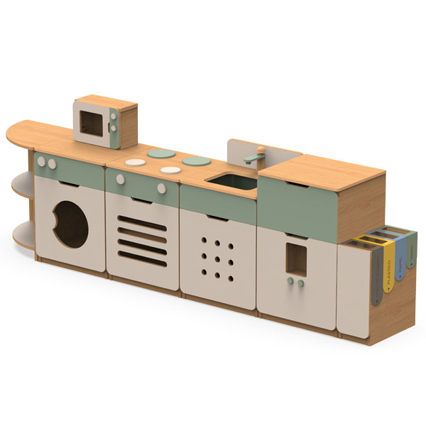 Maison Poupées - Ensemble de Cuisine – Image 3